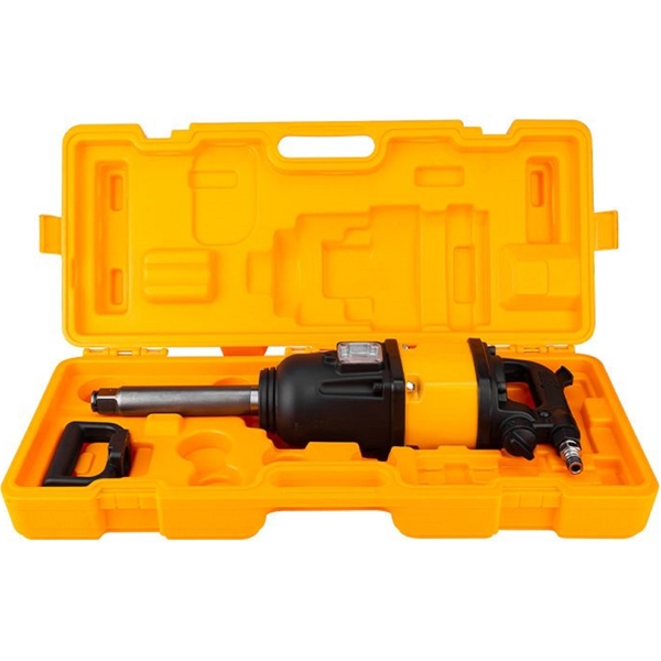 ქანჩის გასაღები Dingqi 76065, Cordless Impact Wrench, Black/Orange