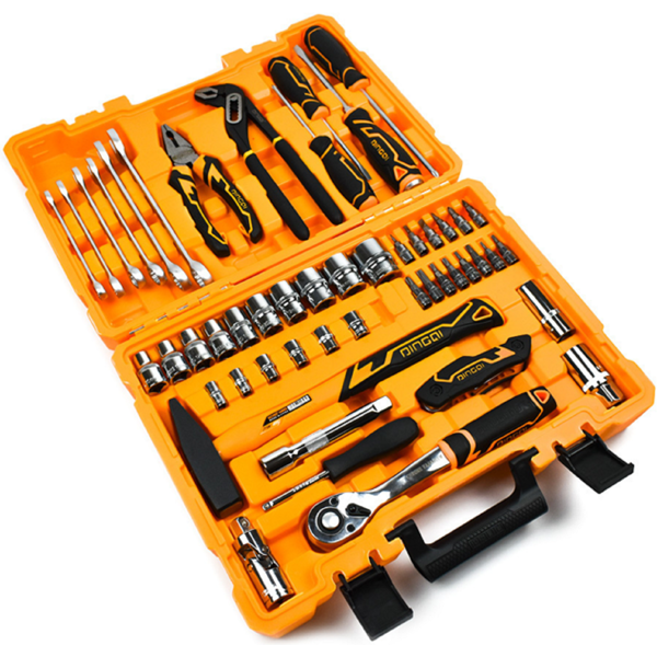 Dingqi 101001056, Tool Set, Black/Orange