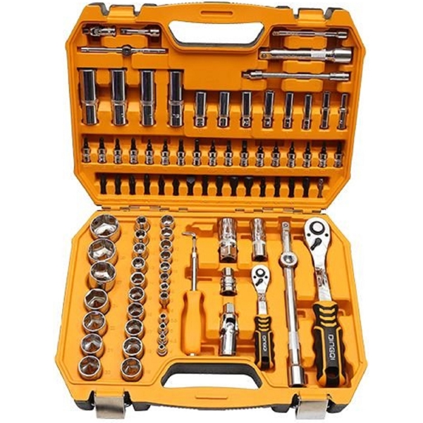 Dingqi 14052, Tool Set, Black/Orange