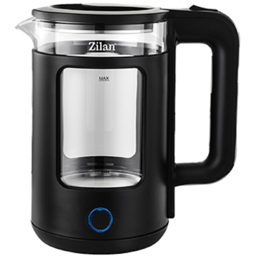 Zilan ZLN6128, 1650W, 1.5L, Electric Kettle, Black