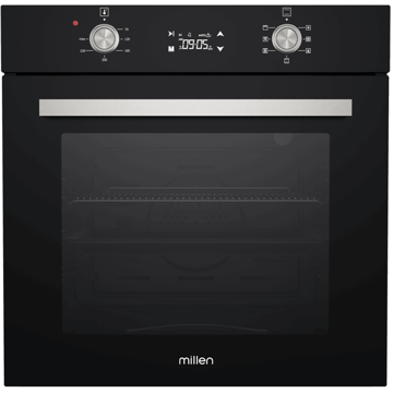 ჩასაშენებელი ელექტრო ღუმელი Millen NERO-333, 65L, Built-In, Black