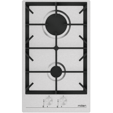 Built-in Gas Cooktop Millen 32G Moon Serie, Inox