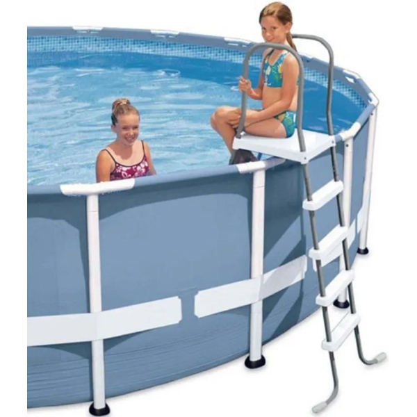 აუზის კიბე Intex 28067, 136Kg, 132cm, Pool Ladder