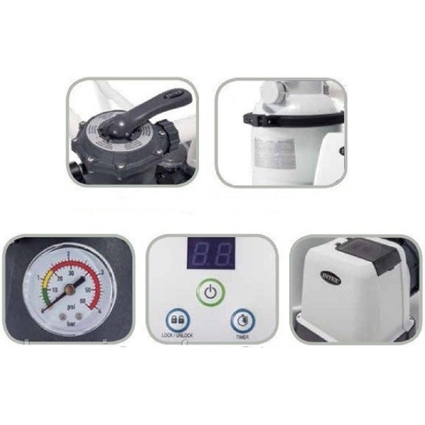 Intex 26652, 700W, 10000L/h, Filter