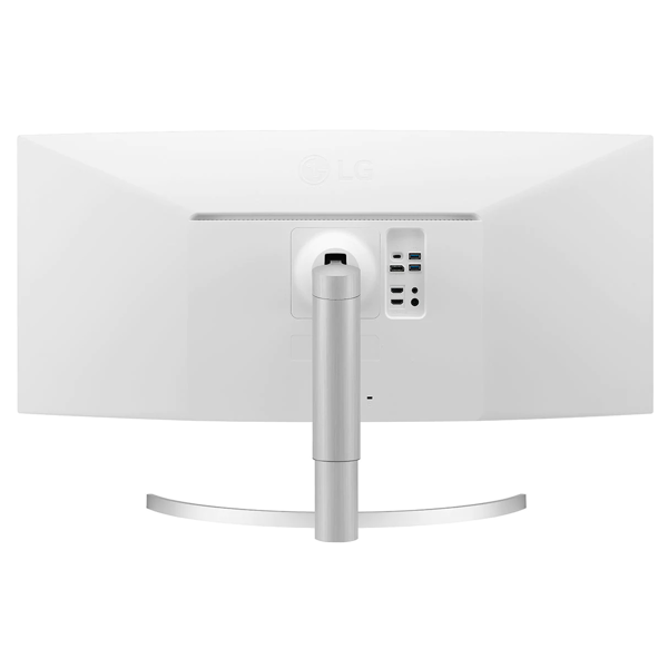 მონიტორი LG 38WN95C-W.AMA UltraWide, 38", Curved Monitor, QHD, IPS, HDMI, DP, Type-C, White