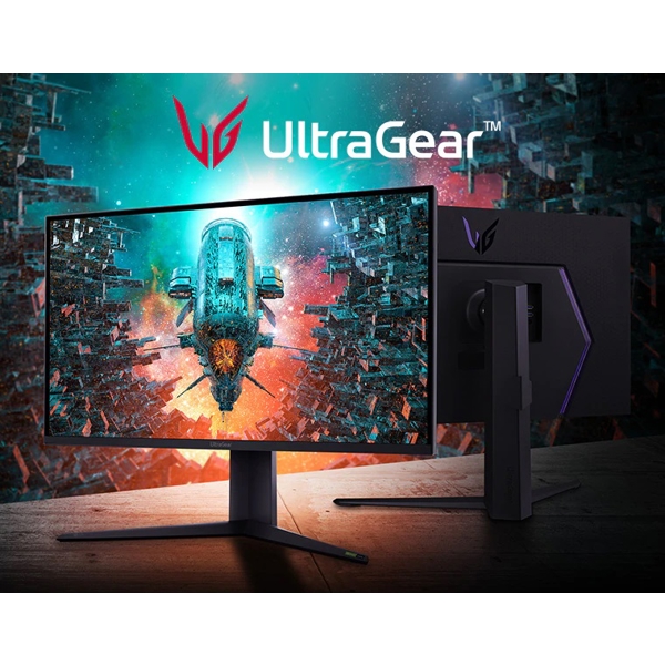 LG 32GQ950-B.AMA UltraGear, 32", Monitor, 4K UHD, IPS, HDMI, DP, Black