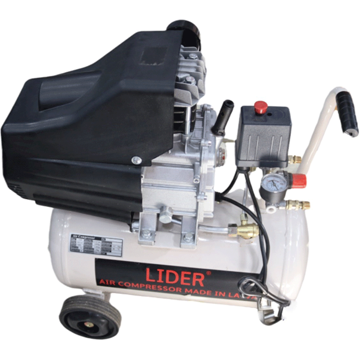 Lider LD24Z, 1100W, 24L, Air Compressor, White