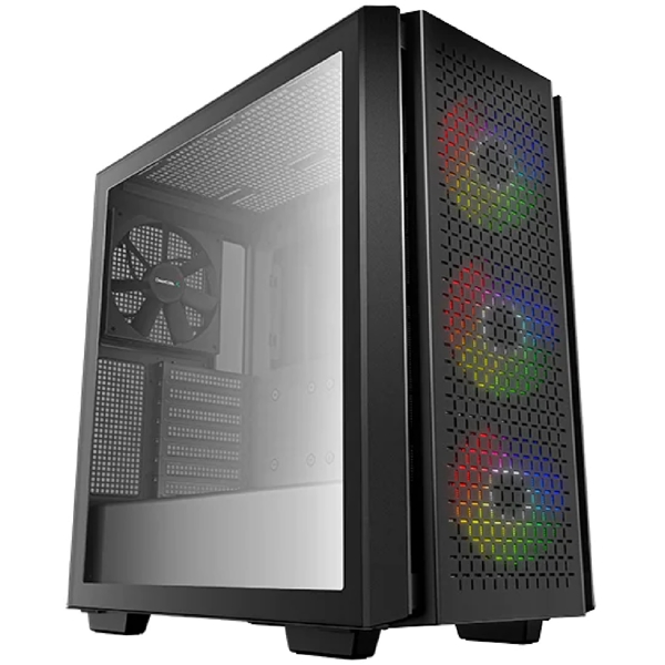 ქეისი Deepcool CG560, Computer Case, MidT, MicroATX, Mini-ITX, USB3.0×2, Black
