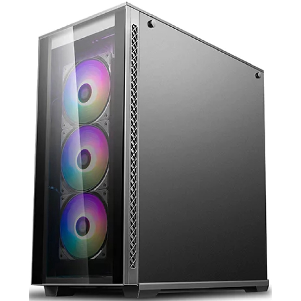 ქეისი Deepcool MATREXX 70 ADD-RGB 3F, Computer Case, MidT, MicroATX, Mini-ITX, 2×USB3.0, USB2.0, Black