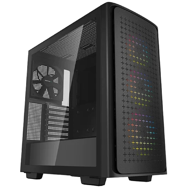 ქეისი Deepcool CK560, Computer Case, MicroATX, Mini-ITX, USB-C, 2xUSB3.0, Black