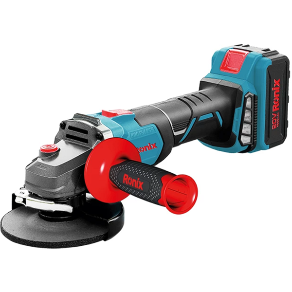 კუთხსახეხი Ronix 8901K, 115mm, 8500Rpm, Black/Blue