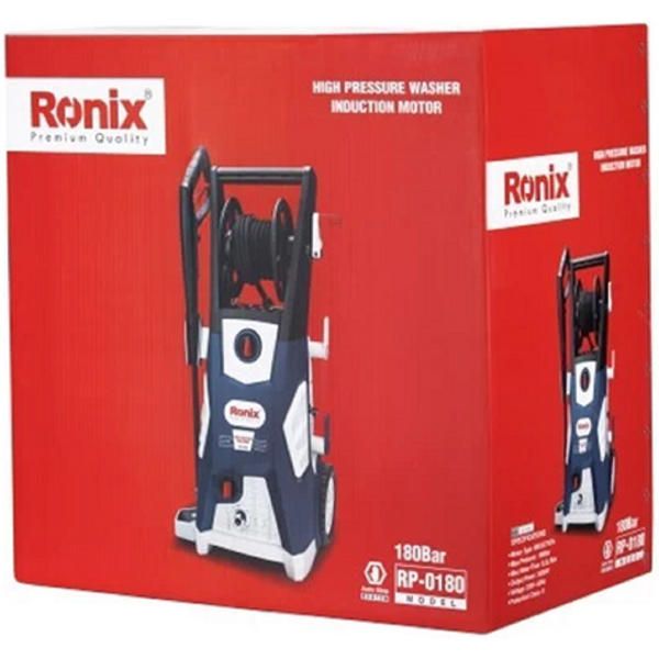 მაღალი წნევის სარეცხი აპარატი Ronix RP-0180, 3000W, Pressure Washer, Blue/White