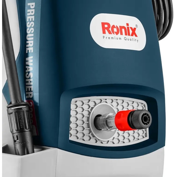 მაღალი წნევის სარეცხი აპარატი Ronix RP-1160, 2200W, Pressure Washer, Blue/White