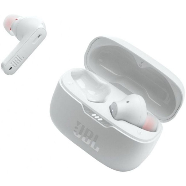 ყურსასმენი JBL T230, Earbuds, Wireless, Bluetooth, IPX4, White