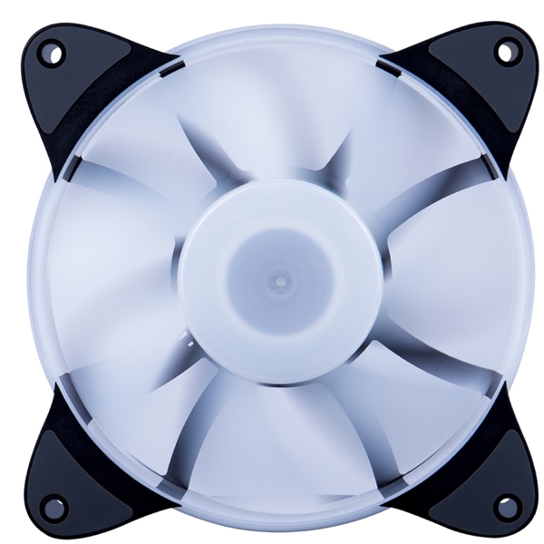 ქულერი 1STPLAYER CC A-RGB, LED, 120mm, 1200RPM, Cooler, Black