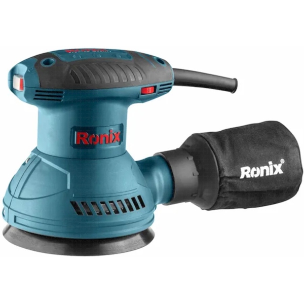 ექსცენტრიული სახეხი Ronix 6406, 320W, 125mm, 12000Rpm, Blue