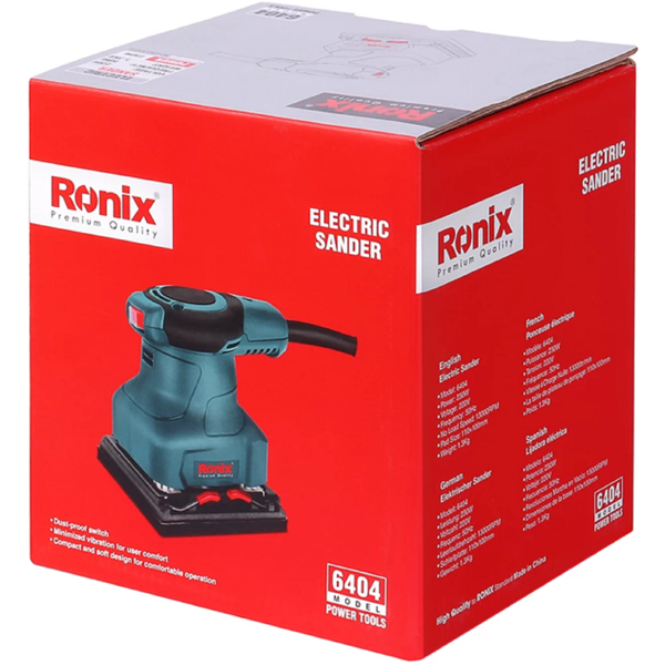 ექსცენტრიული სახეხი Ronix 6404, 230W, 13000Rpm, Blue