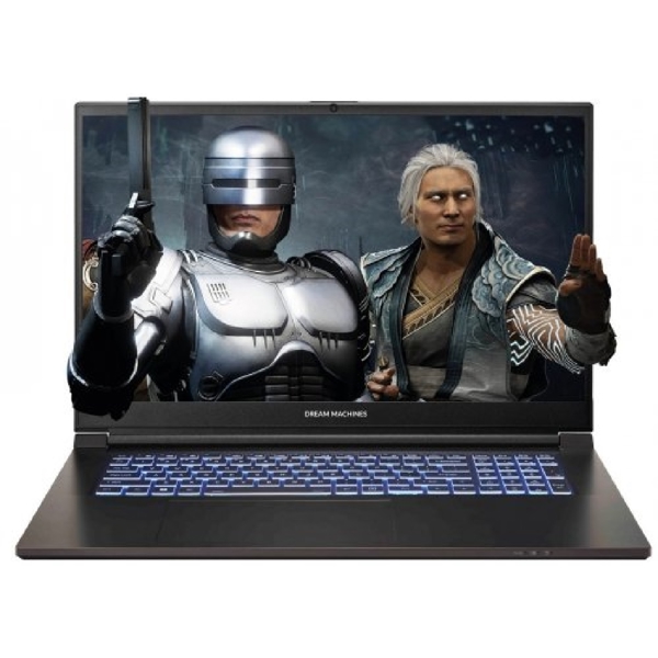 ნოუთბუქი Dream Machines RG4060-17UA29, 17.3", i7-13700HX, 32GB, 1TB SSD, RTX4060 8GB, Black