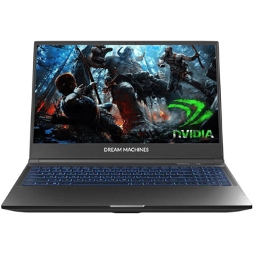 ნოუთბუქი Dream Machines G1650-15UA88, 15.6", i7-12700H, 16GB, 1TB SSD, GTX1650 4GB, Black