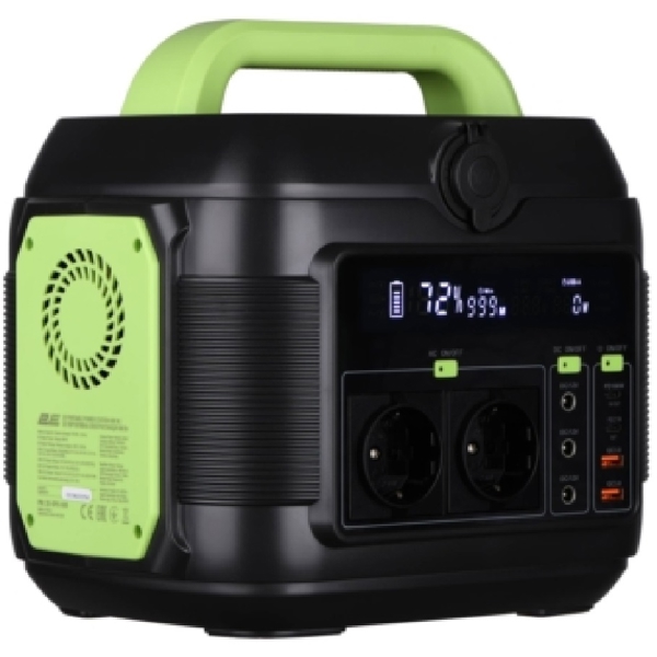 2E 2E-OPS-600, 600W, USB-C, Type-c, USB-A, AC, Power Station, Black