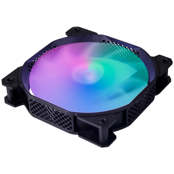 ქულერი 1STPlayer 1STPLR-F2-BK-BULK, LED, 120mm, 1100Rpm, Cooler, Black