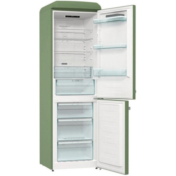 მაცივარი Gorenje ONRK619DOL, 300L, D, No Frost, Refrigerator, Green