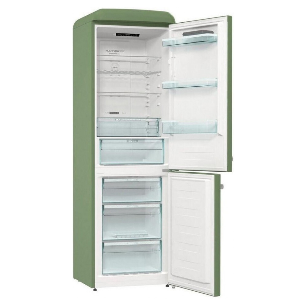 მაცივარი Gorenje ONRK619DOL, 300L, D, No Frost, Refrigerator, Green