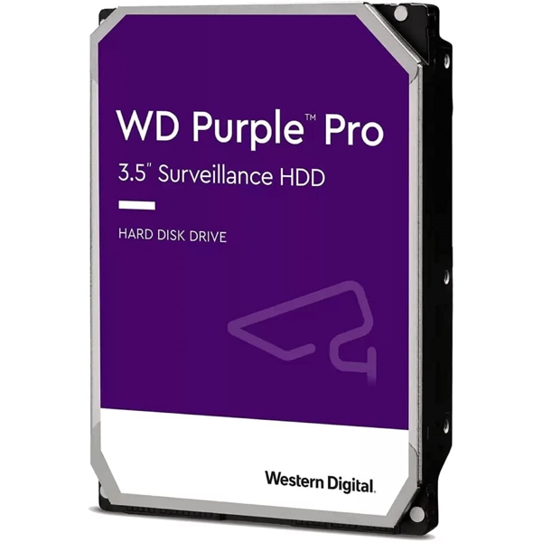 Western Digital WD121PURP, 12TB, 3.5", Internal Hard Drive