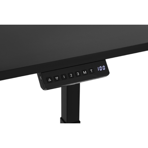 2E 2E-CE118B-MOTORIZED, Gaming Desk, Black