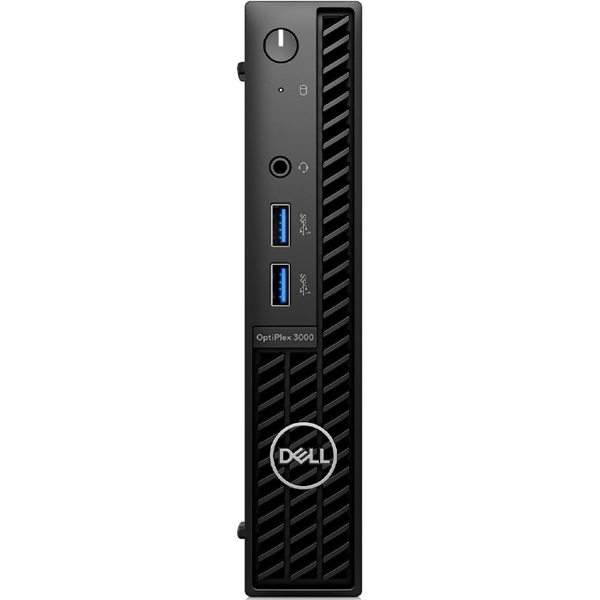 Dell Optiplex 3000 Micro PC, i5-12500T, 16GB, 256GB SSD, Integrated, W11P, Black