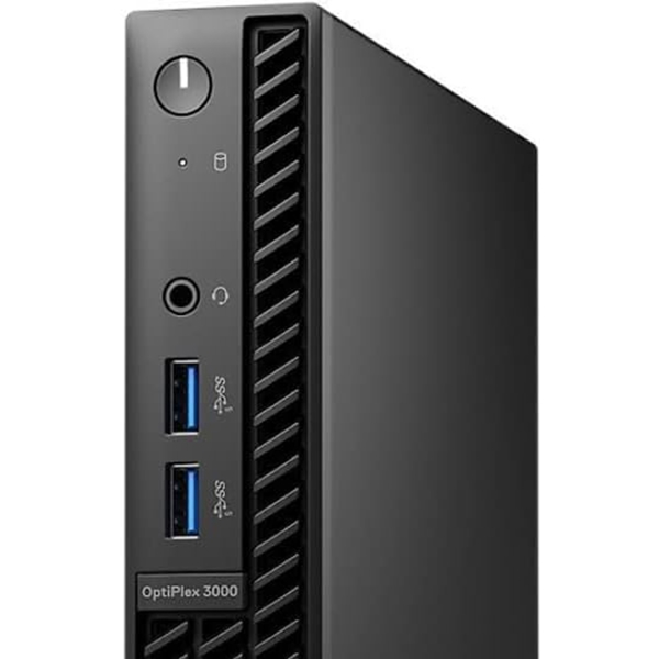 Dell Optiplex 3000 Micro PC, i5-12500T, 16GB, 256GB SSD, Integrated, W11P, Black