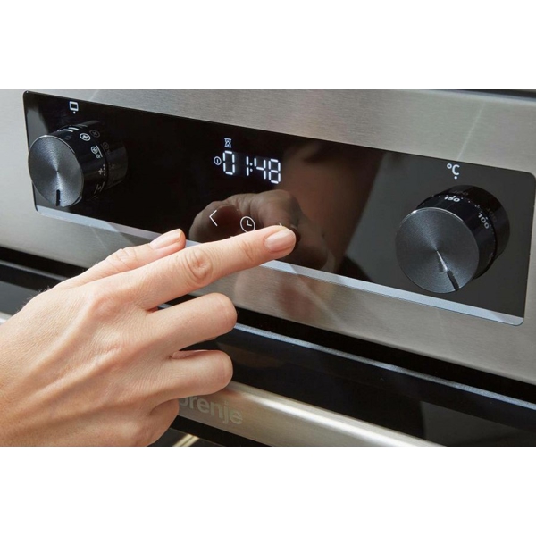 Gorenje GK6C61XC, 3 Gas, Oven, Stainless Steel