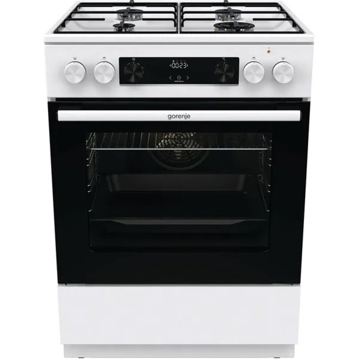 Gorenje GKS6C70WJ, 4 Gas, Oven, White