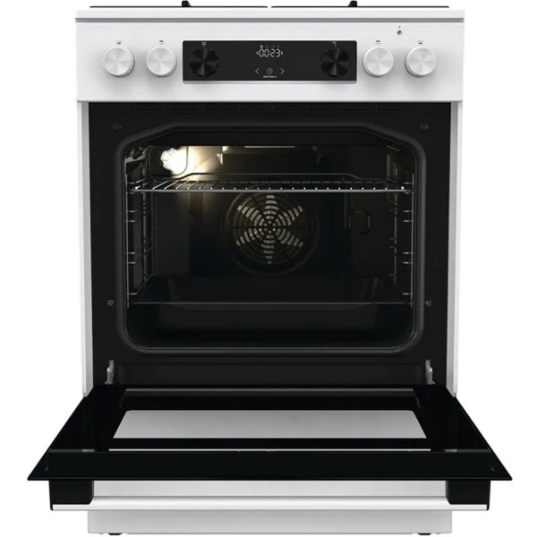 გაზქურა Gorenje GKS6C70WJ, 4 Gas, Oven, White