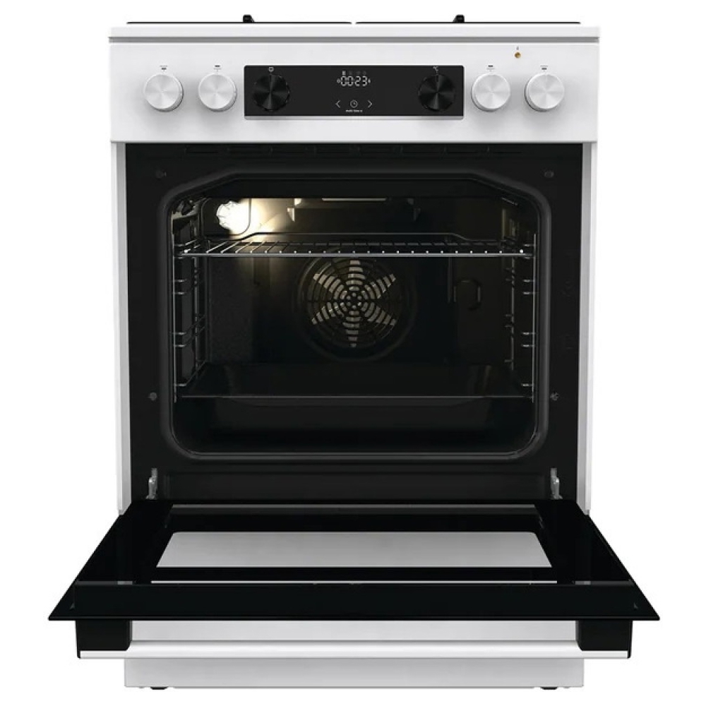 Gorenje GKS6C70WJ, 4 Gas, Oven, White