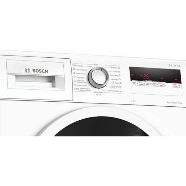 სარეცხი მანქანა Bosch WAN28162UA, 7Kg, A, 1400Rpm, Washing Machine, White