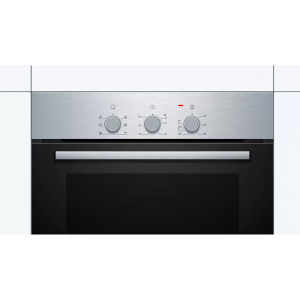 ჩასაშენებელი ელექტრო ღუმელი Bosch HBF011BR0Q, 66L, Built-In, Stainless Steel