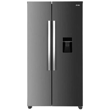 მაცივარი Vox SBS 6015 IXE, 439L, E, Refrigerator, Grey