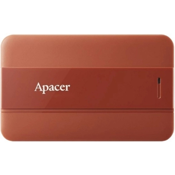 გარე მყარი დისკი Apacer AP2TBAC237R-1, 2TB, External HDD, 2.5'', USB 3.2, Red