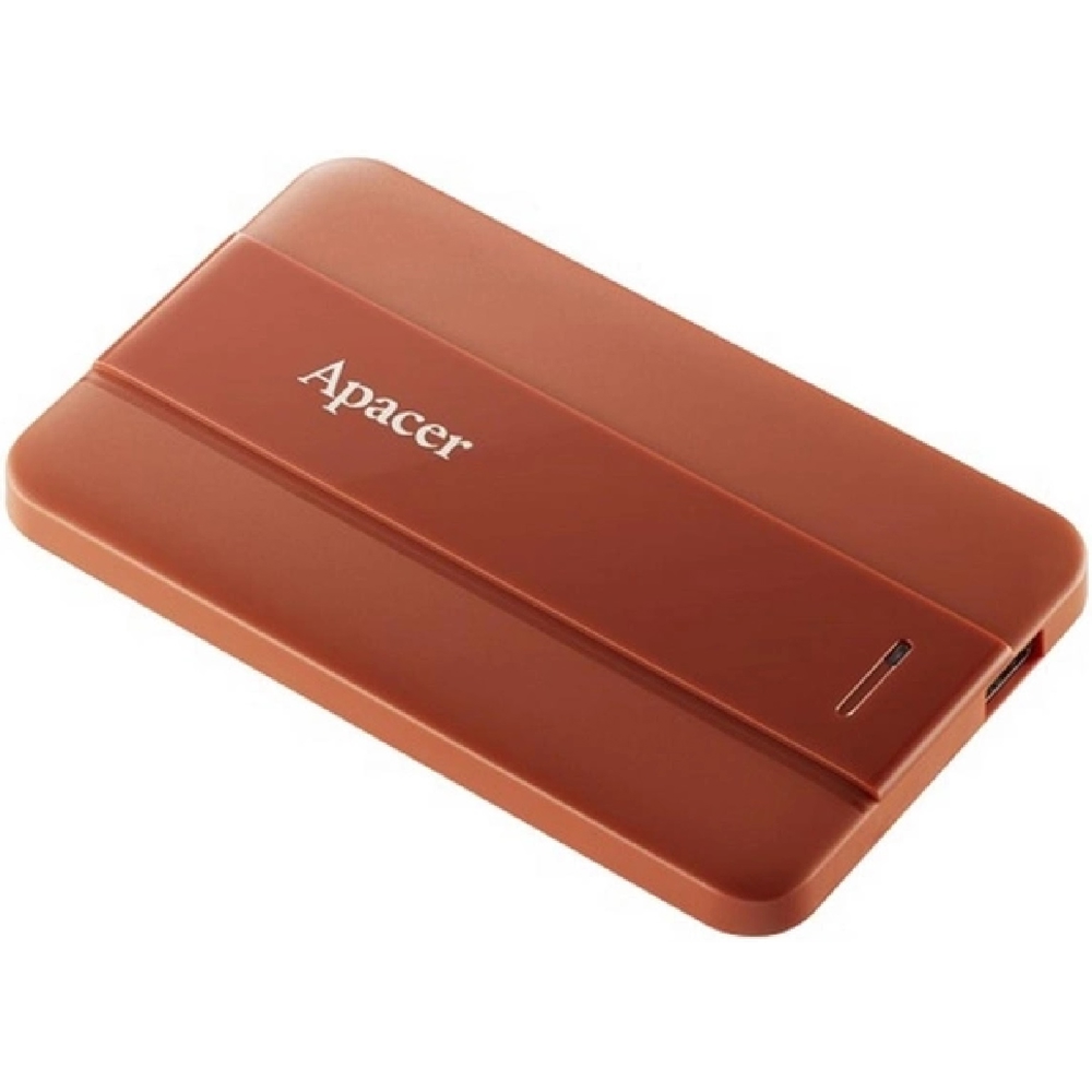 გარე მყარი დისკი Apacer AP2TBAC237R-1, 2TB, External HDD, 2.5'', USB 3.2, Red