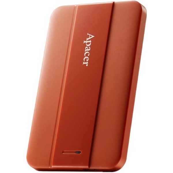 Apacer AP2TBAC237R-1, 2TB, External HDD, 2.5'', USB 3.2, Red