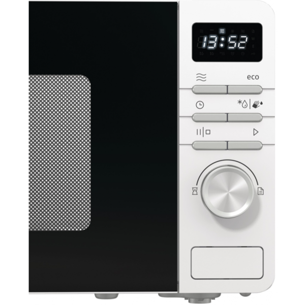 მიკროტალღური ღუმელი Gorenje MO20A3W, 800W, 20L, Microwave Oven, Black/White