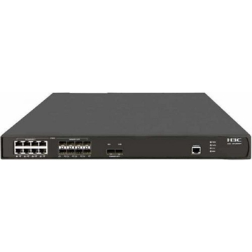 სვიჩი H3C EWP-WX3820H-GL, 8-Port Gigabit, Switch, Black