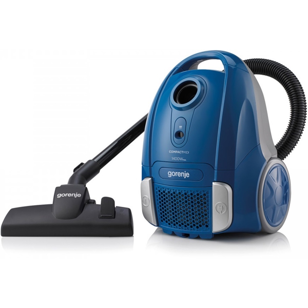 მტვერსასრუტი Gorenje VC1411CMBU, 1400W, 2L, Vacuum Cleaner, Blue