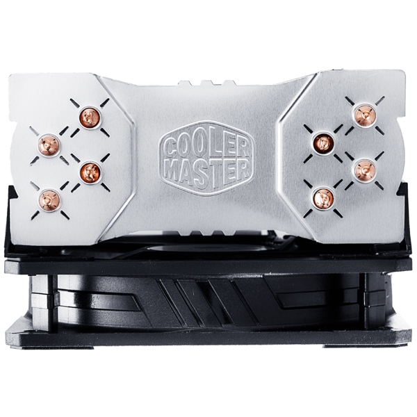 ქულერი Cooler Master RR-2V2E-18PK-R2, 120mm, 1800RPM, Cooler, Black