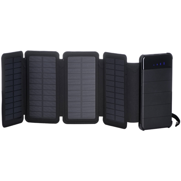 2E 2E-PB814-BLACK, Micro USB, USB-A, Solar Power Bank, Black