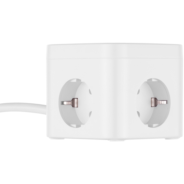 2E 2E-ADC331WH, 3 Socket, USB-A, USB-C, 1.5m, White