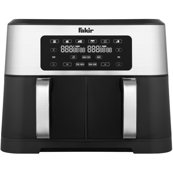 აეროგრილი Fakir 8682511903258, 2000W, 8,5L, Air Fryer, Black