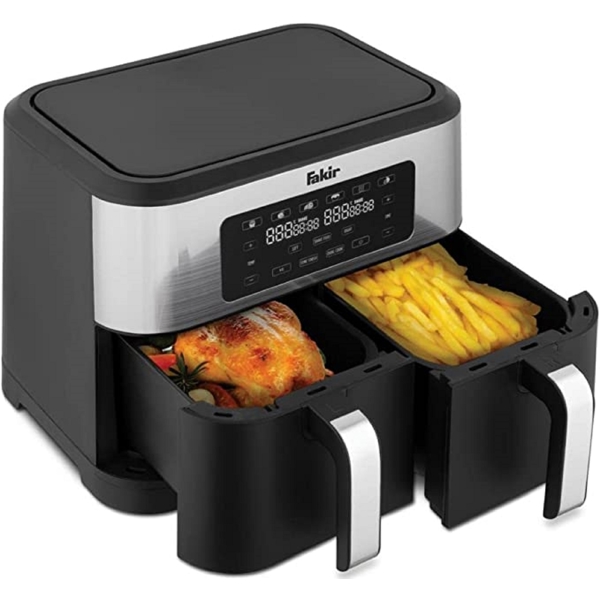 აეროგრილი Fakir 8682511903258, 2000W, 8,5L, Air Fryer, Black