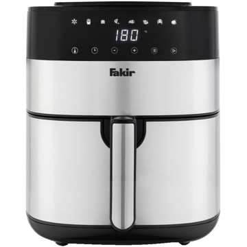 აეროგრილი Fakir 8682511903241, 1750W, 5L, Air Fryer, Silver/Black